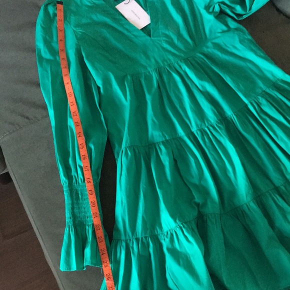 NWT Tuckernuck Kenzo dress in jade green S - Picture 13 of 13
